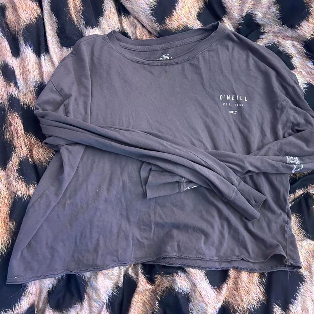 O-neill Women's Grey and Black Shirt